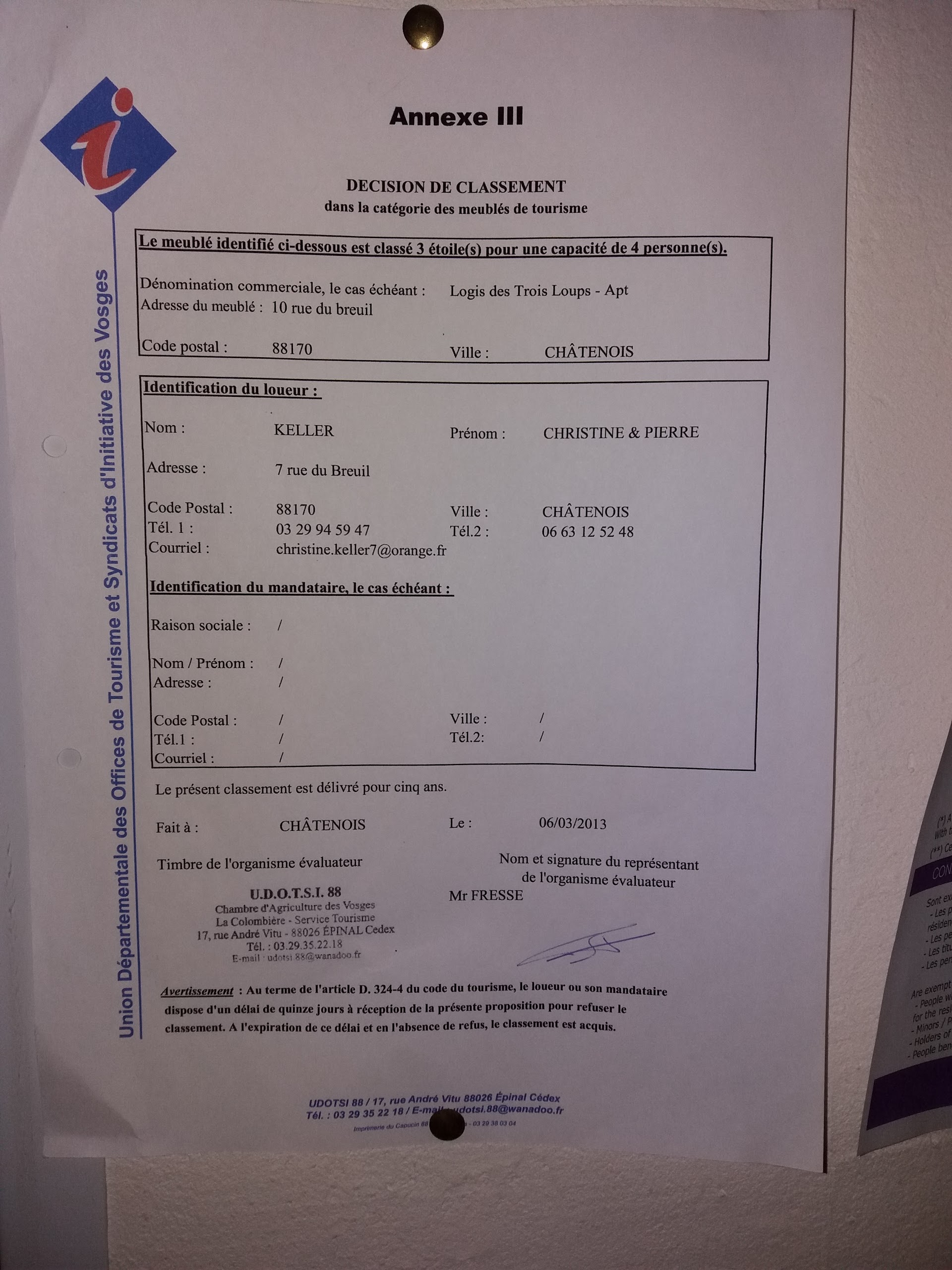 Photo n° 1 de l'avis de Hans.E fait le 16/12/2016 à 07:26