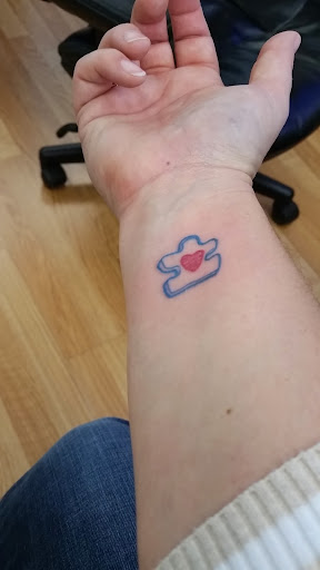 Explore matching butterfly tattoo ideas, creative tattoo ideas in Hampton, available at Blue Horseshoe Tattoo and Body Piercing