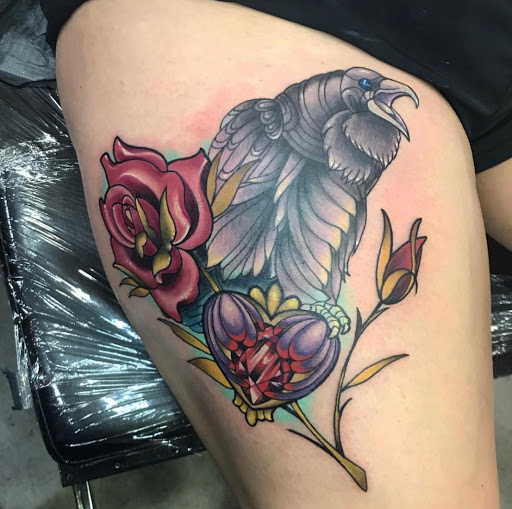 Tattoo Shop «Rose Red Tattoo & Permanent Makeup», reviews and photos, 3138 Rogers Ave, Ellicott City, MD 21043, USA