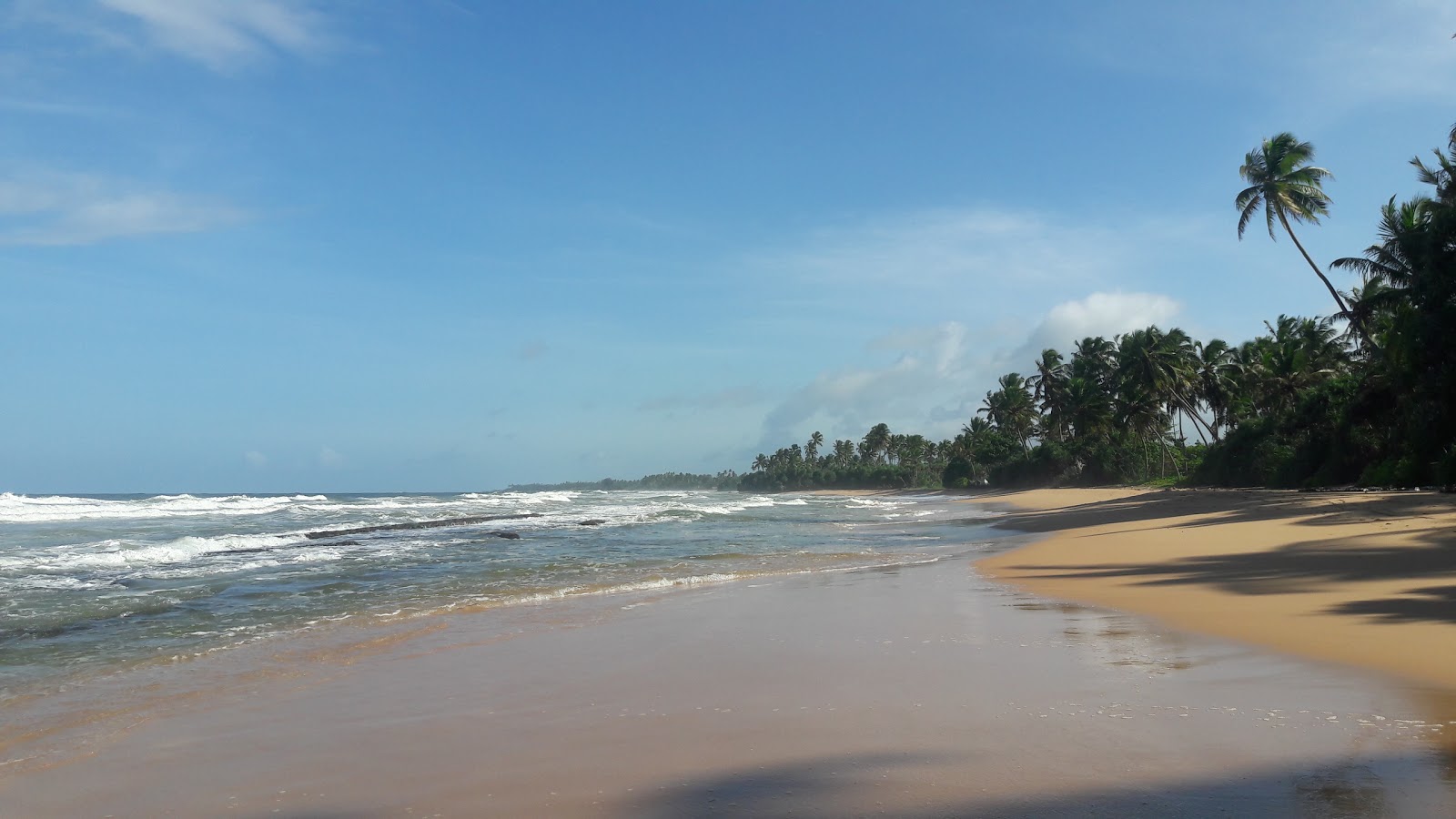 Fotografija Piyagama beach z visok stopnjo čistoče