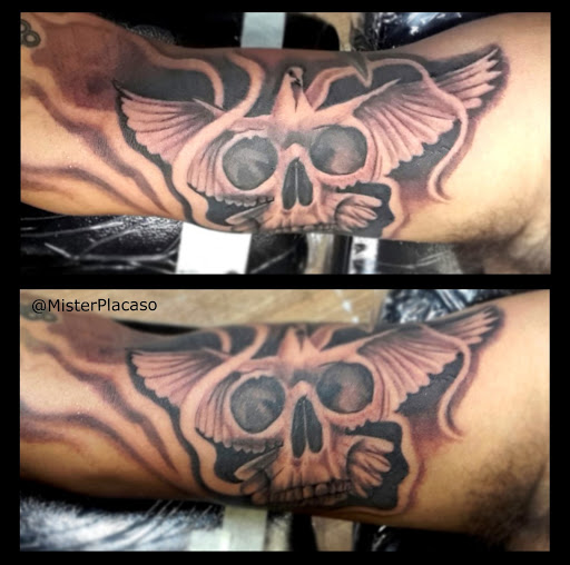 Explore funny tattoo ideas, creative tattoo ideas in Tulia, available at Mister Placasos Tattoo Shop