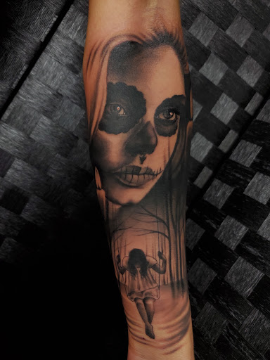 Explore usmc tattoos ideas, creative tattoo ideas in Orem, available at Hearts and Hands Tattoo and Piercing