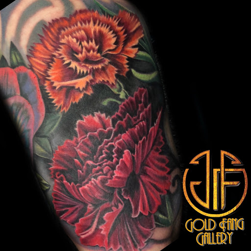 Explore next tattoo idea, creative tattoo ideas in Oklahoma City, available at Gold Fang Gallery