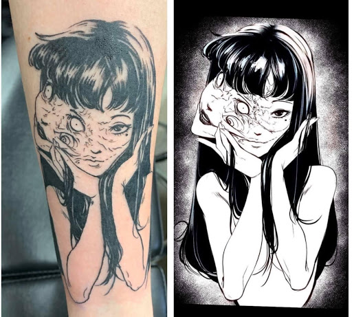 Explore dirt bike tattoos ideas, creative tattoo ideas in Harrisburg, available at Capital Tattoo Company