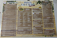Carte du Pizza Vallaury à Le Plan-de-la-Tour