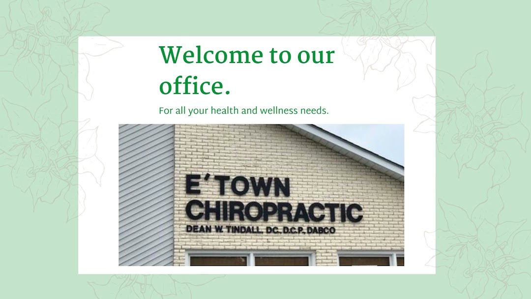 Etown Chiropractic Center