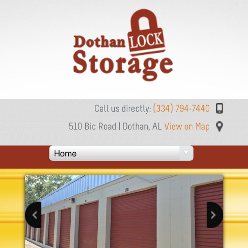 Self-Storage Facility «Dothan Lock Storage», reviews and photos, 510 Bic Rd, Dothan, AL 36303, USA