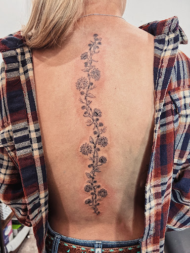 Explore simple wrist tattoo ideas, creative tattoo ideas in Burley, available at Fine Line Ink
