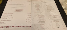 Mangiafuoco Bracerie à Florence menu
