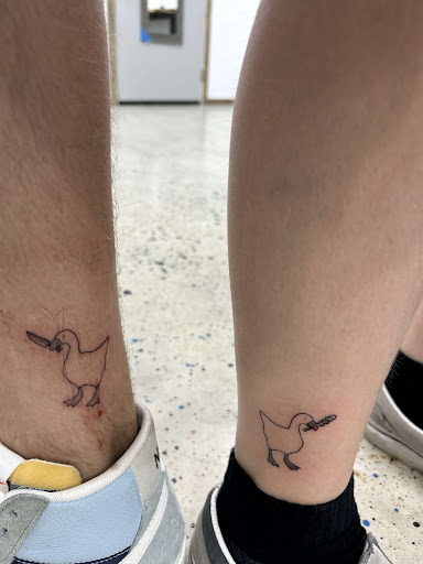 Explore marathon tattoo ideas for guys, creative tattoo ideas in Gainesville, available at Tat2Lous