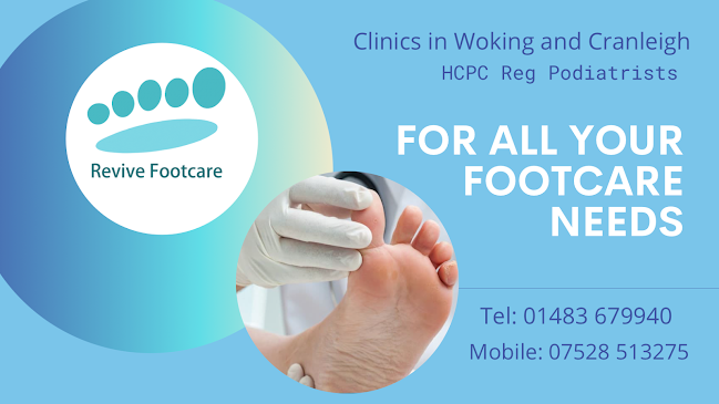 Reviews of Revive Footcare in Woking - Podiatrist