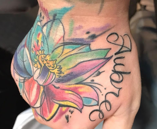 Explore bite mark tattoo ideas, creative tattoo ideas in Rockford, available at Euro Tattoo