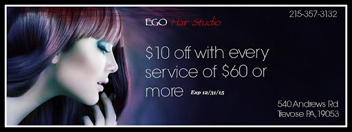 Beauty Salon «Ego Hair Studio», reviews and photos, 540 Andrews Rd, Feasterville-Trevose, PA 19053, USA