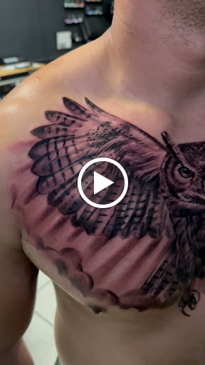 Explore tattoo ideas for upper back, creative tattoo ideas in Tampa, available at Legacy ink tattoos