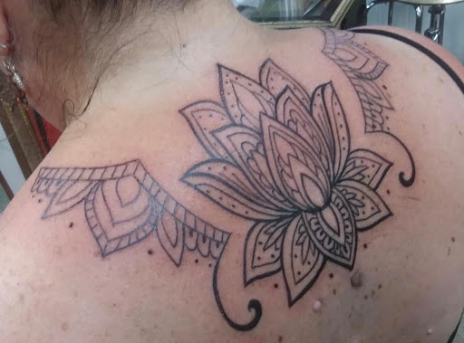 Explore bart and lisa tattoo ideas, creative tattoo ideas in Grants Pass, available at Higher Self Tattoo