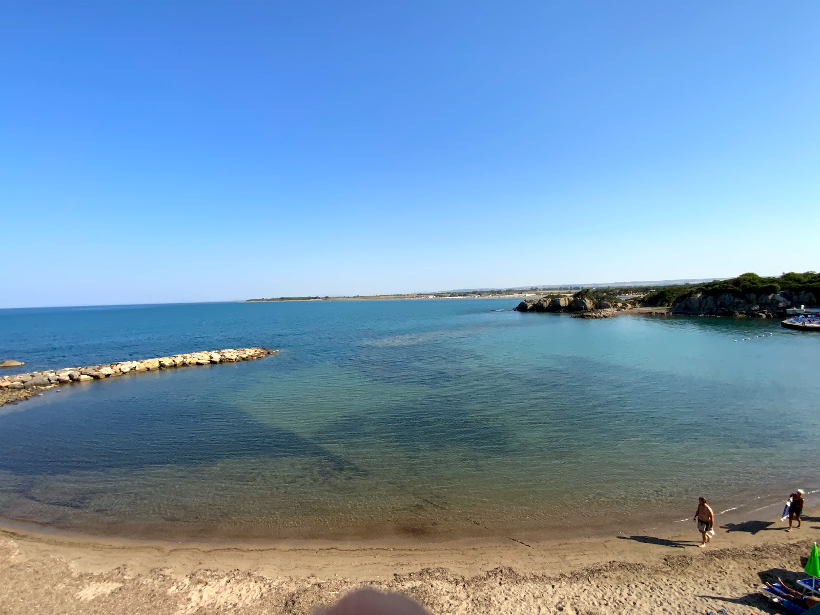 Valokuva Spiaggia Sant'Agostinoista. sisältäen suora ranta