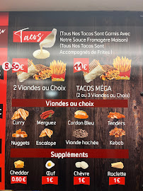 Menu / carte de Taksim Grill Kebab à Louviers