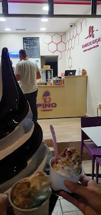 Crème glacée du Restaurant de sundae Yo Pino yogurt à Orléans - n°2