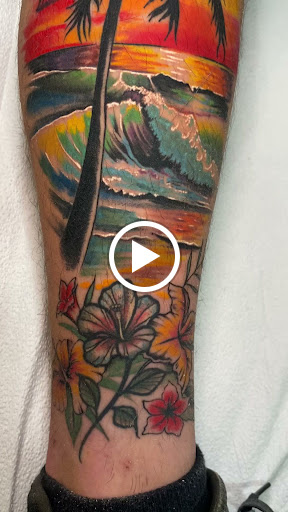 Explore horror tattoos ideas, creative tattoo ideas in Glenside, available at Iron Will Tattoo Club