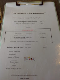 Restaurant Au gré des envies à Castelnau-d'Estrétefonds (le menu)