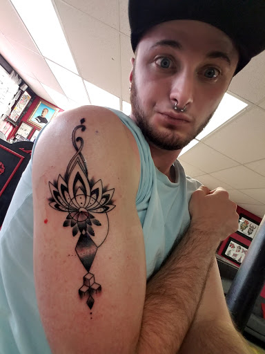 Explore last name tattoo ideas on arm, creative tattoo ideas in Kansas City, available at Revelation Tattoo