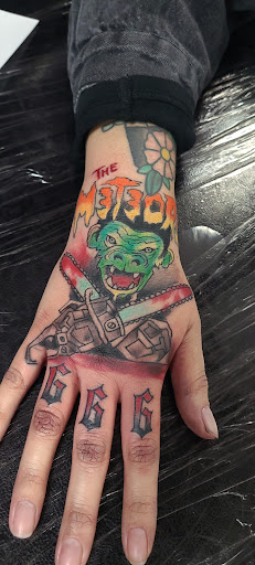 Explore dice tattoo ideas, creative tattoo ideas in Garden Grove, available at Dr. Tattoo Studio