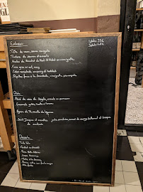 L' Air de Famille à Toulouse menu