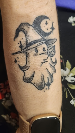 Explore cover up ideas for name tattoos, creative tattoo ideas in Redding, available at Dominant Ink