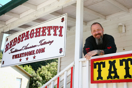 Explore great white shark tattoo ideas, creative tattoo ideas in Forestville, available at RedSpaghetti Tattoo