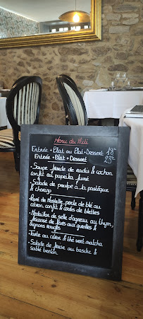 Restaurant L'Absinthe à Saint-Malo menu