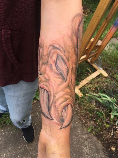 Explore a initial tattoo ideas, creative tattoo ideas in Milford, available at Golden Hammer Tattoo Studios