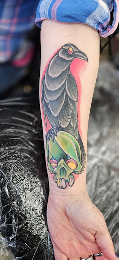 Explore small dove tattoo ideas, creative tattoo ideas in Tulsa, available at Monsters Ink Tattoo