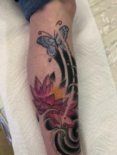 Explore full neck tattoos ideas, creative tattoo ideas in Radcliff, available at Iron Orchid Tattoo Radcliff