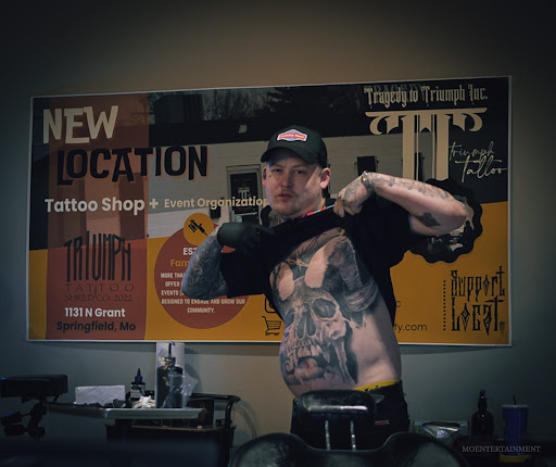 Explore simple skull tattoo ideas, creative tattoo ideas in Springfield, available at Triumph Tattoo