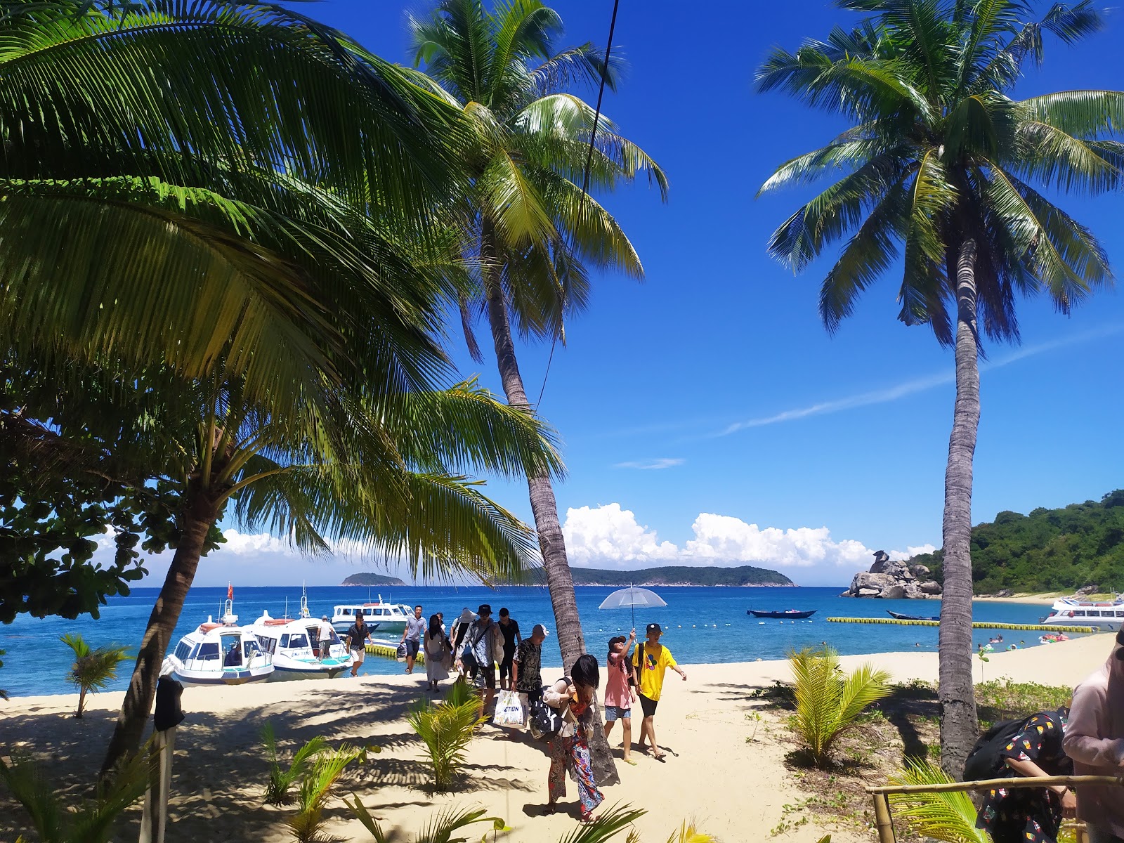 Cu Lao Cham Beach'in fotoğrafı geniş bir kıyı şeridi ile birlikte