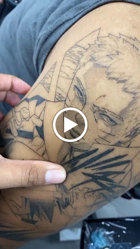 Explore tom petty tattoo ideas, creative tattoo ideas in Hollywood, available at Sacred Eye Tattoos