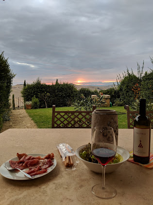 Plats et boissons hôtels Il Nido di Giulia 53041 Asciano