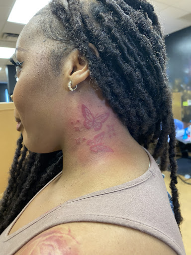 Explore matching halloween tattoo ideas, creative tattoo ideas in Hampton, available at Matriarch Gallery