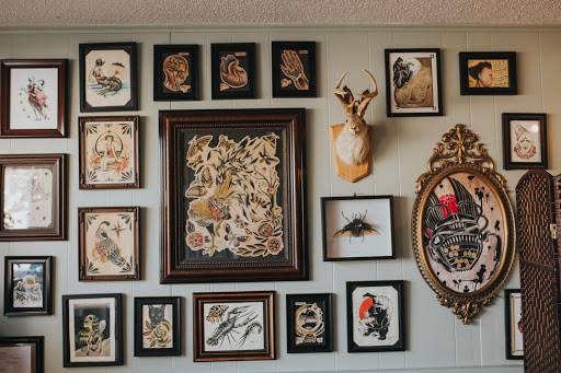Explore tattoo shade ideas, creative tattoo ideas in Lawrence, available at Standard Electric Tattooing