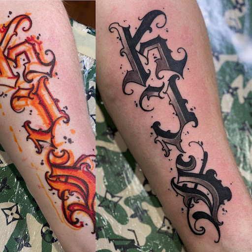 Explore tattoo ideas for deceased brother, creative tattoo ideas in Saint Marys, available at WarHawk Tattoo Company ST MARYS