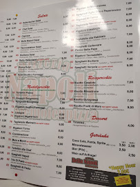 Menu / carte de Bella Napoli à Taunusstein
