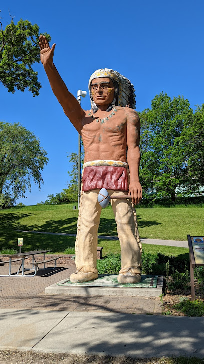 Chief Wenonga Statue