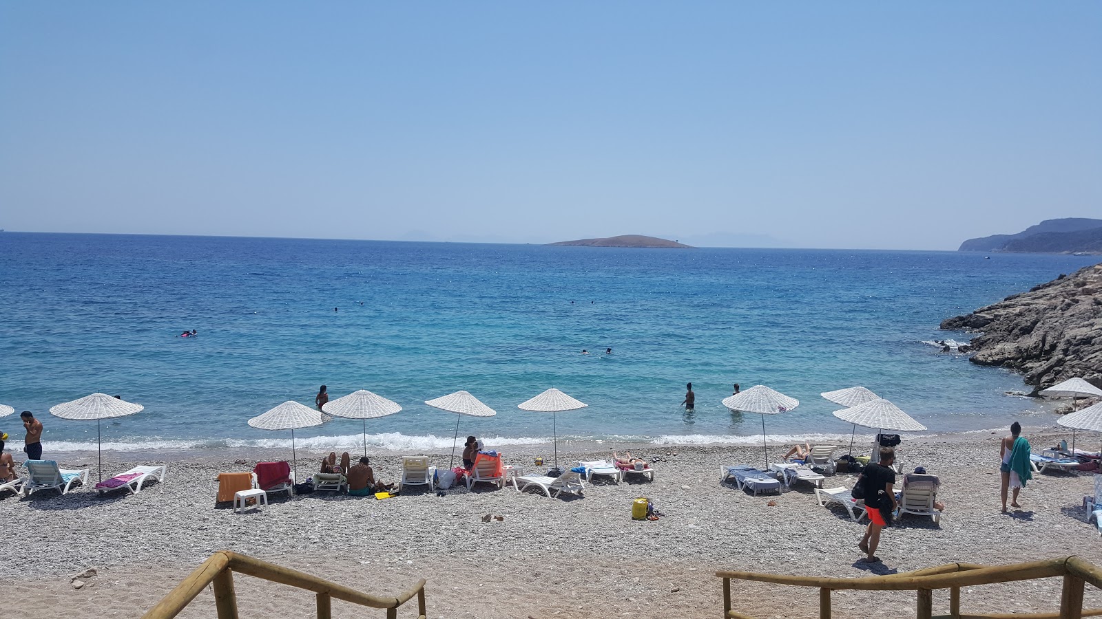 Foto af Akcabuk beach strandferiestedet område