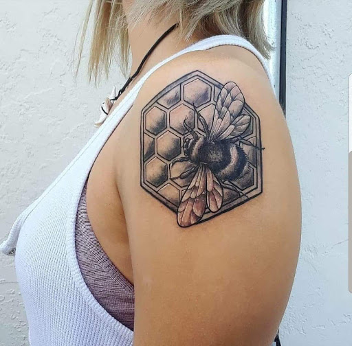 Explore moving tattoo ideas, creative tattoo ideas in Jupiter, available at Moth And Moon Tattoo