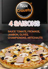 Plats et boissons du Livraison de pizzas Pizza crousty Auneuil - n°17