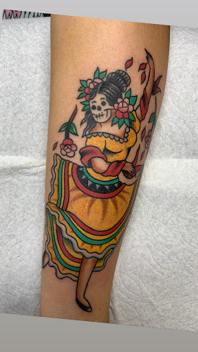 Explore dad fishing tattoo ideas, creative tattoo ideas in Missouri City, available at The One Tattoo