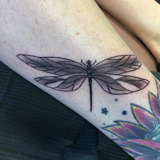 Explore finger print heart tattoo ideas, creative tattoo ideas in Edgewood, available at Banthalope Studios