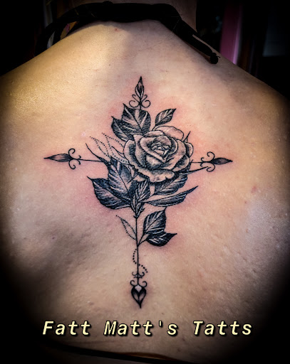 Explore peony tattoo ideas, creative tattoo ideas in Logansport, available at Fatt Matts Tatts