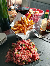 Steak tartare du Restaurant français La Côte à l'Os à Saint-Paul-lès-Dax - n°6