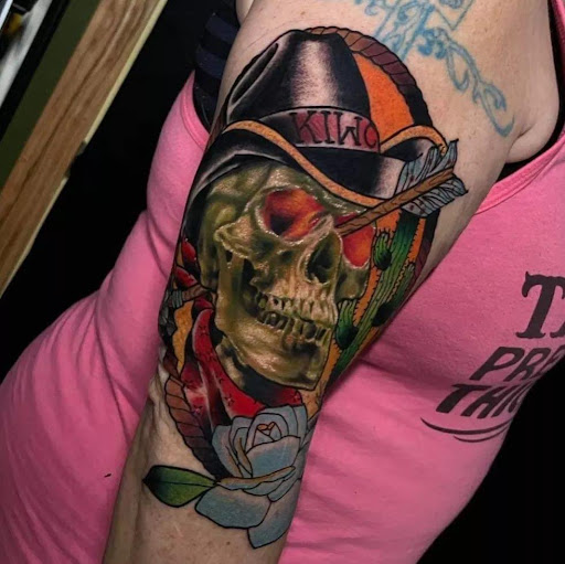 Explore tattoo ideas beach theme, creative tattoo ideas in Lake Villa, available at Eternal Tiger Tattoo